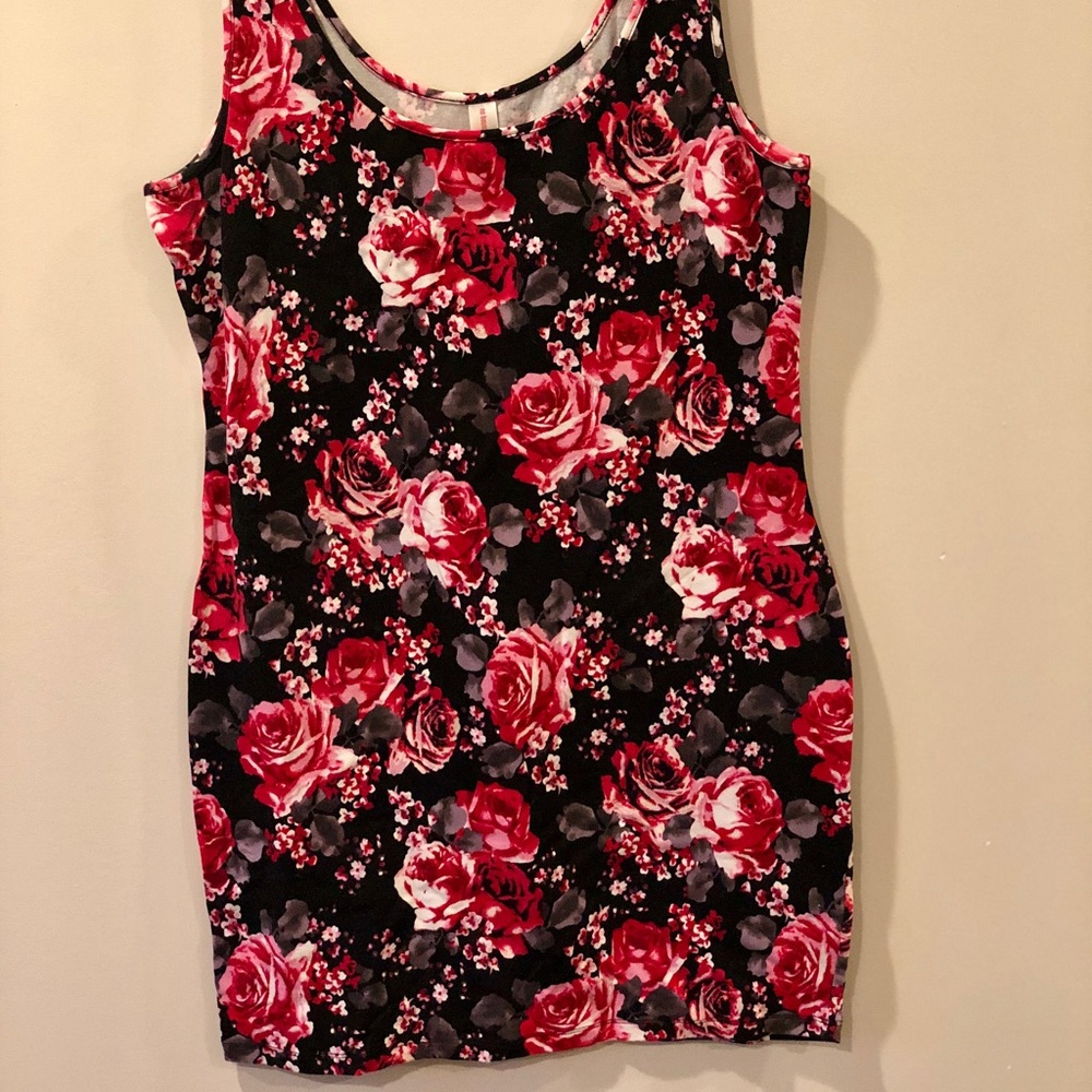 Floral Tank Dress